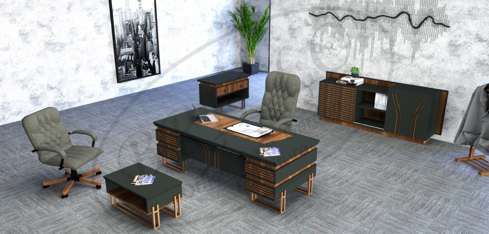 Abrek Masa Takımı - Ofis mobilyası - Ofis mobilyaları